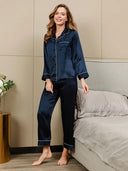 Signature Silk Pyjamas with Refined Trim